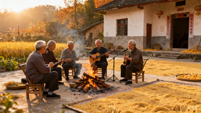 为什么十月禾黄会满栋红?